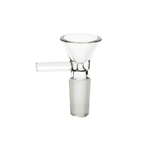 Bowl | Funnel Bowl w/ Handle | 14mm - Clear