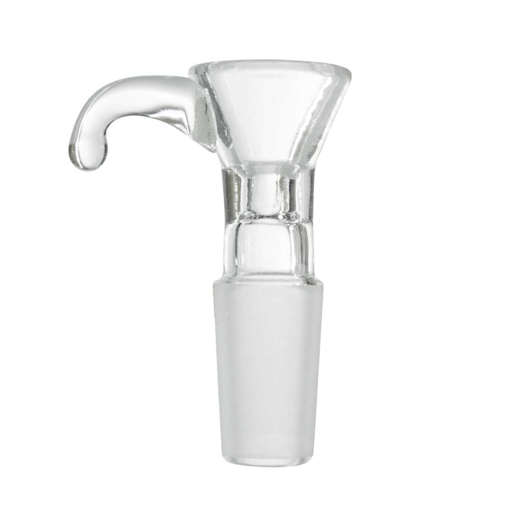 Bowl | Funel Bowl with Curved Handle | 14mm - Clear