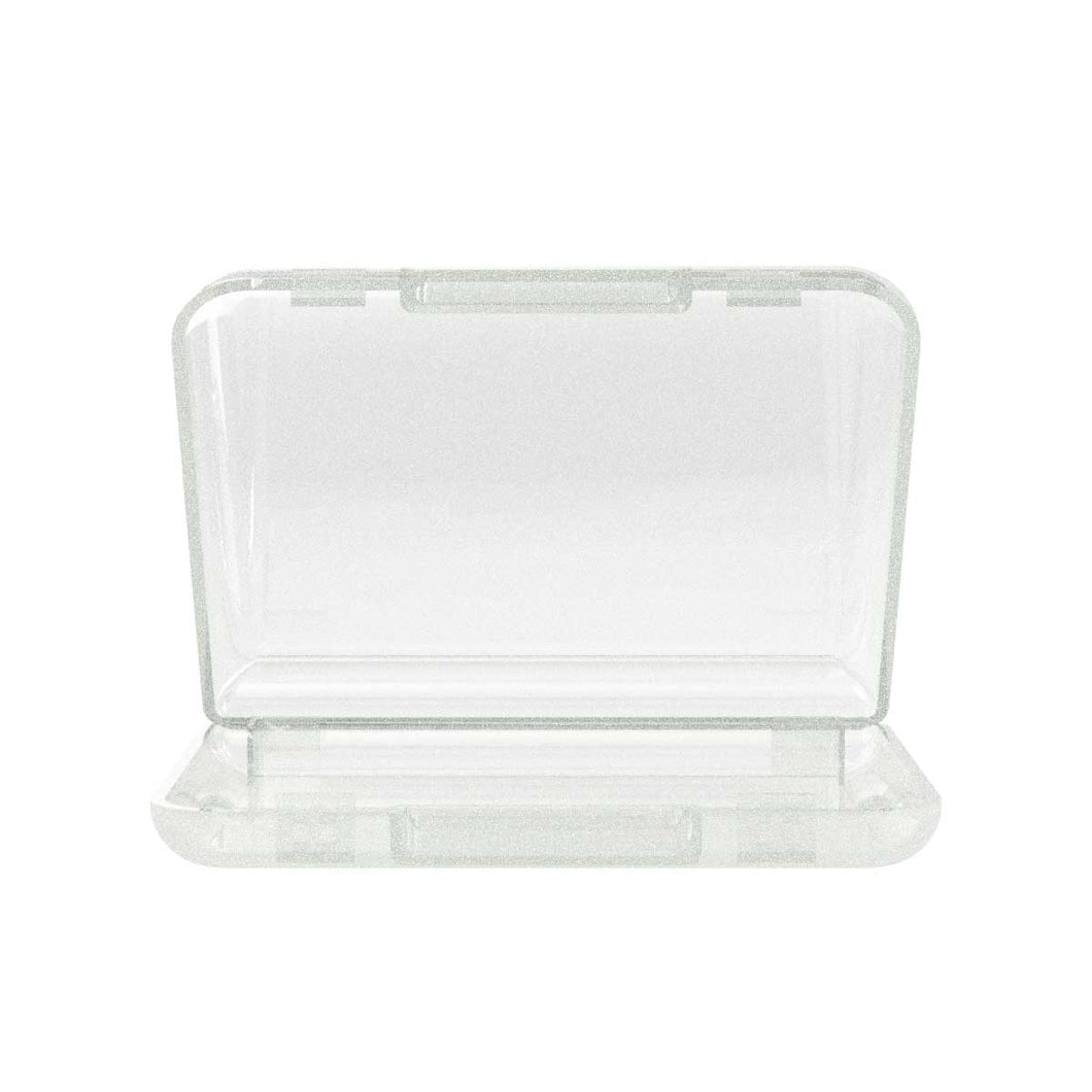 Flat Container | Clear Plastic Shatter Concentrate Containers | 11mm - 60 Count