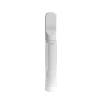 Vape Cartridge | Full Ceramic w/ White Mouth Tip | 1mL - 100 Count
