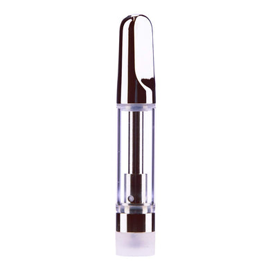 Vape Cartridge | Ceramic Coil w/ Silver Mouth Tip | 1mL - 100 Count