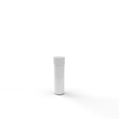 Child Resistant | Push & Turn Vape Cartridge White Tubes w/ White Caps | Various Sizes