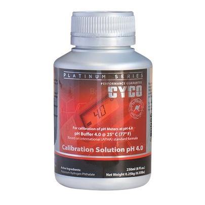 Cyco Calibration Solution pH 4.0 250ml - GrowDudes