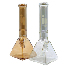 Load image into Gallery viewer, 13&quot; 7mm Infyniti Metallic Pyramid Base Bong
