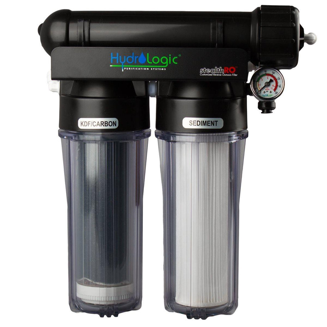 HydroLogic StealthRO150 W / KDF & Carbon Filter - GrowDudes