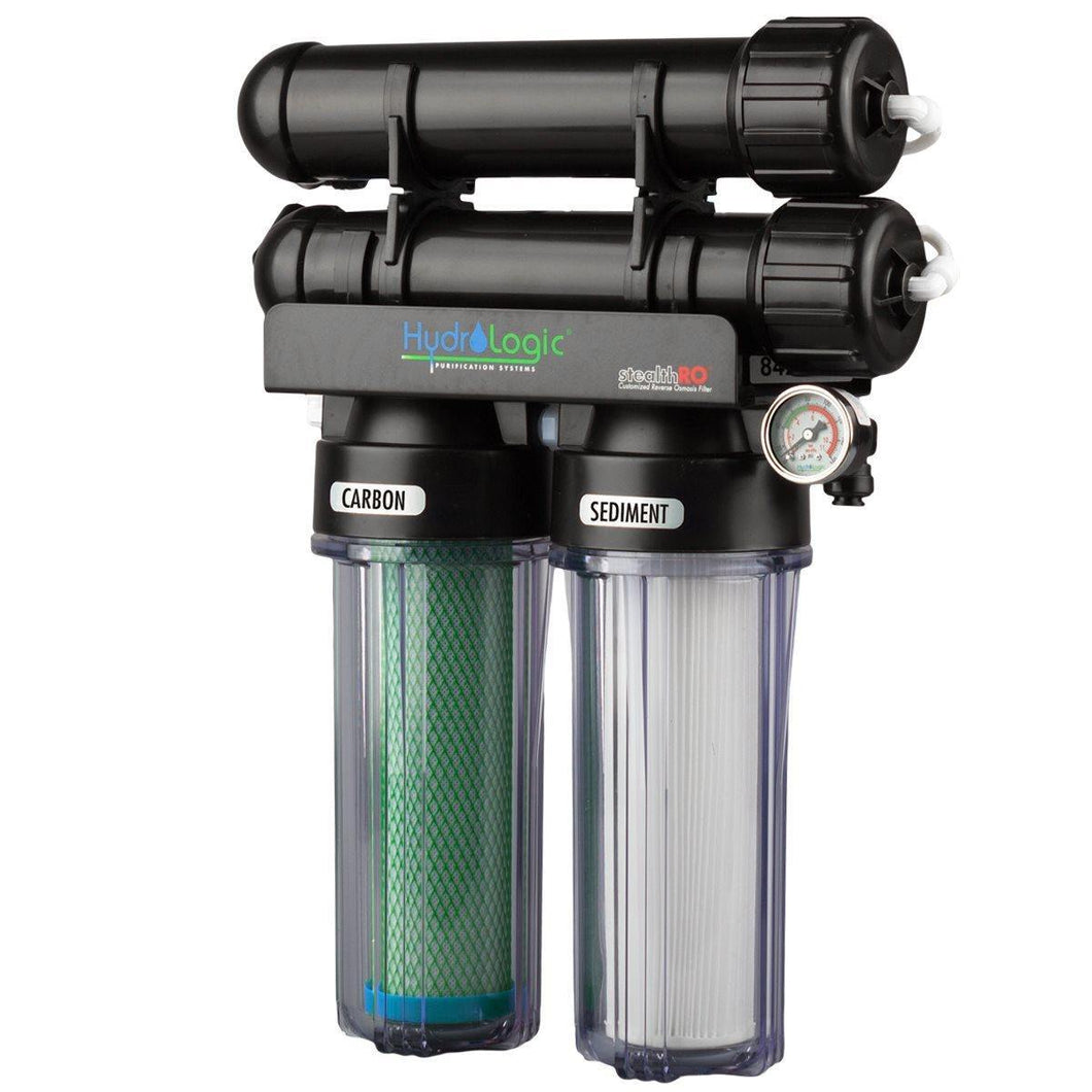 HydroLogic StealthRO300 W / Carbon Filter - GrowDudes