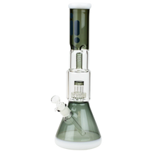 Load image into Gallery viewer, 16&quot; Infyniti Double Showerhead Perc Beaker Bong
