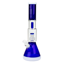 Load image into Gallery viewer, 16&quot; Infyniti Double Showerhead Perc Beaker Bong
