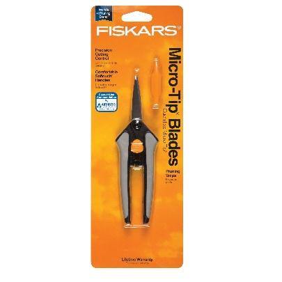 Fiskars SofTouch Micro-Tip Pruning Snip - GrowDudes
