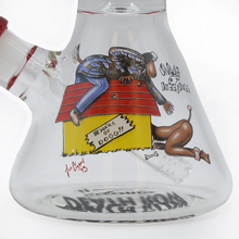 Load image into Gallery viewer, 16&quot; 7mm Death Row Records Doggystyle Tornado Pinch Beaker

