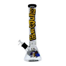 Load image into Gallery viewer, 16&quot; 7mm Death Row Records Gin&amp;Juice Tornado Pinch Beaker
