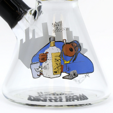 Load image into Gallery viewer, 16&quot; 7mm Death Row Records Gin&amp;Juice Tornado Pinch Beaker
