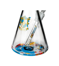 Load image into Gallery viewer, 18&#39;&#39; 7mm PHOENIX STAR Space Cat Beaker Bong
