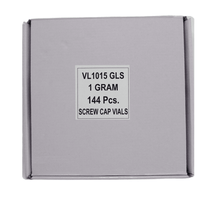 Load image into Gallery viewer, 1gm Glass Vials - 144 Per Box

