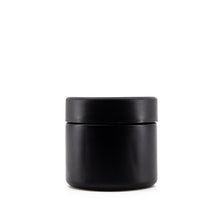 Load image into Gallery viewer, 2OZ MATTE BLACK GLASS JAR AND CR CAP – 200 CT
