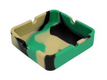 Load image into Gallery viewer, 3.2&quot; Square Silicone Ashtray - Assorted Colour
