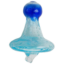 Load image into Gallery viewer, Directional Flow UV Glass Carb Cap - Glow in Dark
