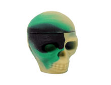 Load image into Gallery viewer, 3ml Skull Silicone Concentrate Jar - Assorted Colour - 10 Pcs/Bag
