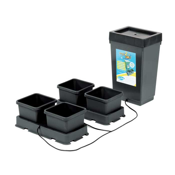 AutoPot Easy2Grow Complete Watering Systems- Black (4 Pots)  (special order)