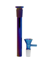 Load image into Gallery viewer, 4.5&quot; Metallic Bowl and Stem Set -  Blue Purple
