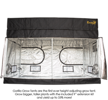 Load image into Gallery viewer, Gorilla Shorty Series 4&#39; x 8&#39; x 4&#39;11&quot; Grow Tent w/ Ext 5&#39;8&quot;
