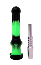 Load image into Gallery viewer, 5&quot; Round Tip Silicone Nectar Collector - Assorted Color

