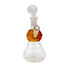 Load image into Gallery viewer, 6&quot; Pipe Rig with Oil Topper - Assorted Colors
