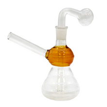 Load image into Gallery viewer, 6&quot; Pipe Rig with Oil Topper - Assorted Colors
