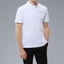 Load image into Gallery viewer, Custom Shirts Men&#39;s White Classic Polo Shirt Offset Heat Transfer Print
