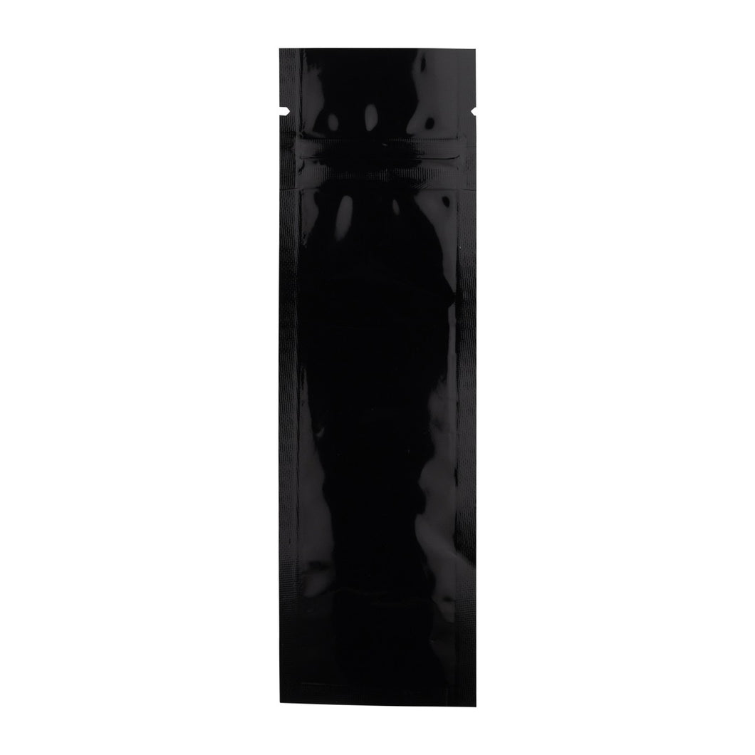 MYLAR BLACK PREROLL 2 x 6.75 - 1000 Units