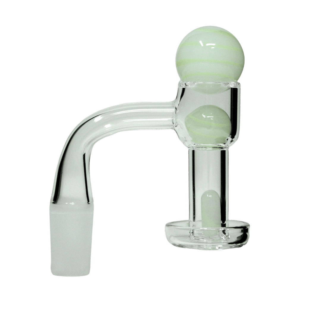 14mm 90 Degree Terp Slurper Banger Set - Green