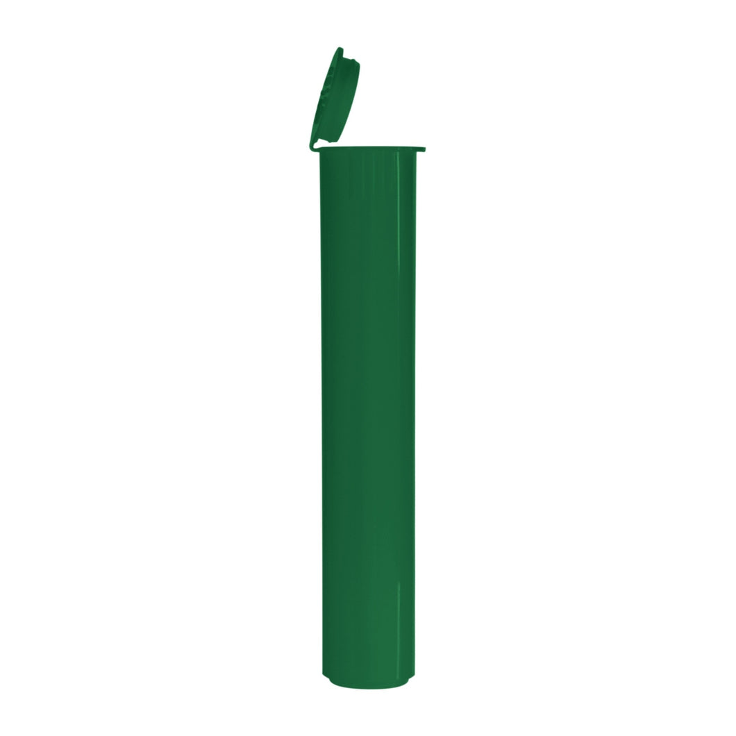 Opaque Green Child-Resistant Pre-Roll Tubes 95mm – 1000 Tubes/ Case
