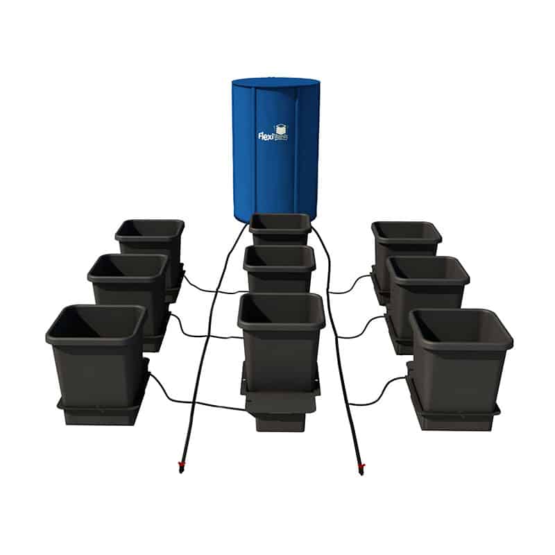 AutoPot 9 Pots System Kit w/ Flexitank 100L - 25 Gallon (special order)