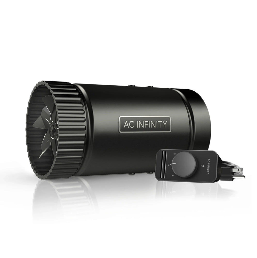 AC Infinity Raxial Inline Duct Booster Fan with Speed Controller
