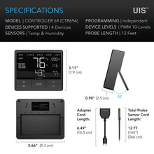 Load image into Gallery viewer, AC Infinity BLUETOOTH Smart Digital Controller 69
