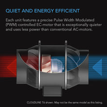 Load image into Gallery viewer, AC Infinity Cloudline T12 12&quot; Inline Fan w/ Controller 69 PRO
