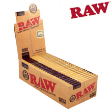 Load image into Gallery viewer, RAW Classic Single Wide Double Window Rolling Papers - 25 Packs/Box
