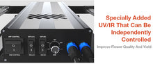 Load image into Gallery viewer, GeekBeast PLUS 630w Led Grow Light Led Strips Uniform PPFD over 1000 with 3.08umol/J Lm301h/b osr 660nm UV IR
