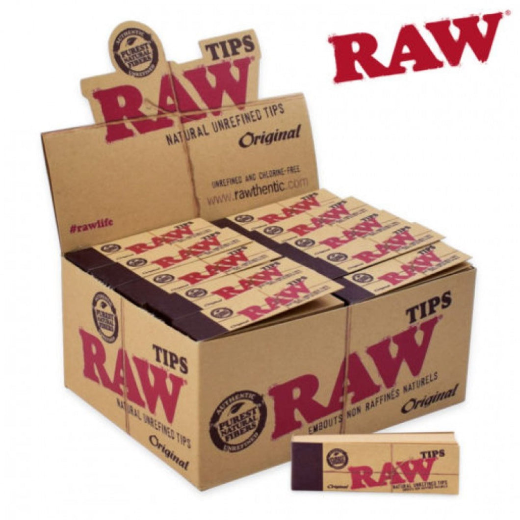 RAW Classic Regular Tips - 50 Packs/Box