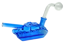 Load image into Gallery viewer, 3&quot; Glass Tank Waterpipe
