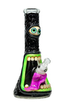 Load image into Gallery viewer, 13&quot; 7mm Double Eye Monster 3D Handcraft Beaker
