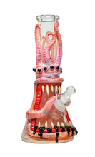 Load image into Gallery viewer, 13&quot; 7mm Tentacle Monster 3D Handcraft Beaker
