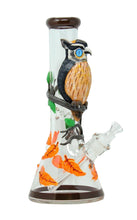 Load image into Gallery viewer, 13&quot; 7mm Owl 3D Handcraft Beaker

