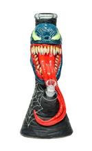 Load image into Gallery viewer, 13&quot; 7mm Glow in dark Venom 3D Handcraft Beaker

