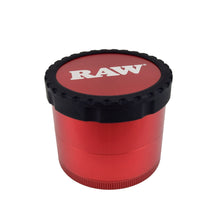 Load image into Gallery viewer, RAW Life 4 Piece Grinder V3 - Red
