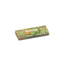 Load image into Gallery viewer, Greengo Unbleached 1 1/4 Size Regular Rolling Papers - 50 Packs/Box
