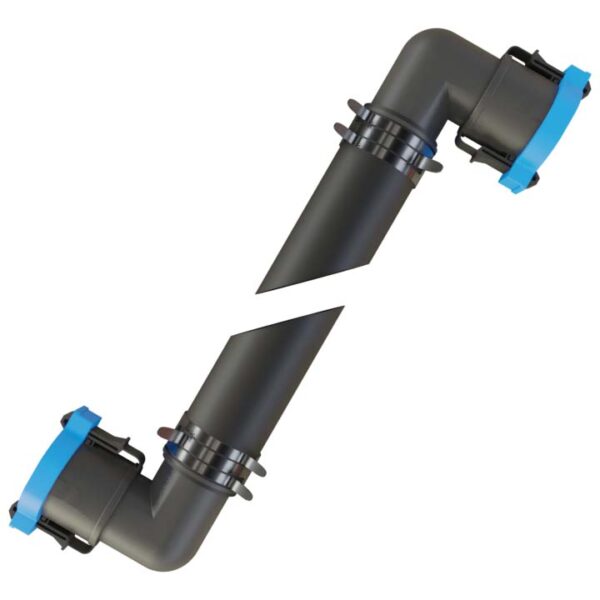 Qwik-Lok Hose, 36″, Elbow x Elbow
