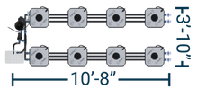 Load image into Gallery viewer, HydraMax 8 bucket, 2 Row RDWC System

