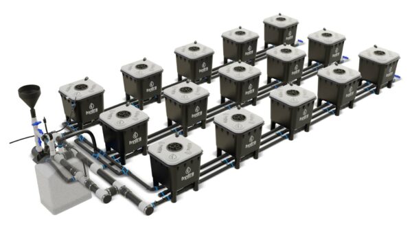 HydraMax 15 bucket, 3 Row RDWC System