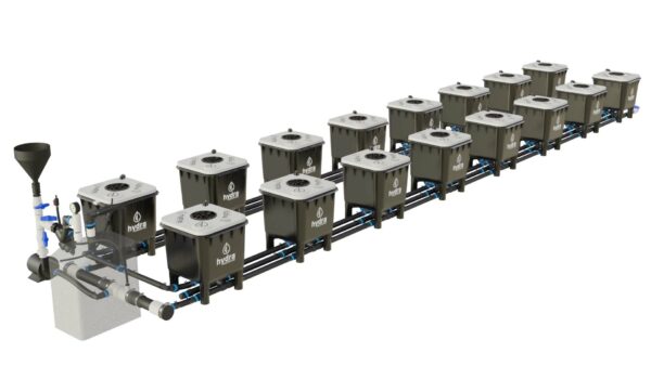 HydraMax 16 bucket, 2 Row RDWC System